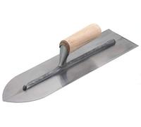 RST RTR201 Carbon Steel Flooring Trowel With Wooden Handle 16 x 4 1/2"
