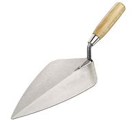 R.S.T. London Pattern Brick Trowel, 11in Wooden Handle