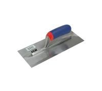 R.S.T. Plasterer'S Finishing Trowel Banana Soft Touch Handle 11 X 4.1/2In in Blue R.S.T. Blue