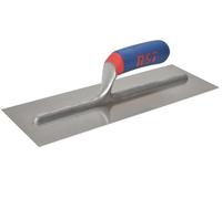 R.s.t. Stainless Steel Finishing Trowel With Soft Touch Handle - 13 X 5 Inches