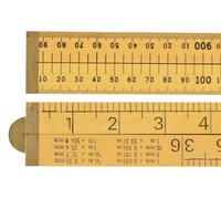 R.S.T. Wooden 4 Fold Rule Length unfolded 1000mm 39in RST073