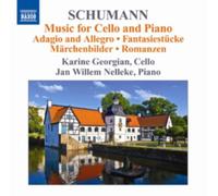 R SCHUMANN & C/GEORGIAN/NELLEKE: MUSIC FOR CELLO & PIANO - CD