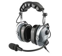 R SPIDER WIRELESS General Aviation Pilot Headset with GA Dual Plugs, Noise Cancelling Mic, MP3 Music Input and Includes Headset Bag