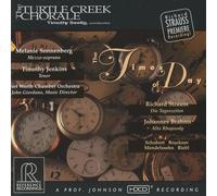 R. STRAUSS/BRAHMS/SEELIG/TURTLE CREEK CHORAL - The Times of Day - Turtle Creek Chorale [IMPORT]