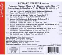 R Strauss: Complete Chamber Works, Vol.9