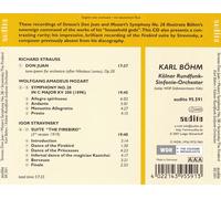 R. STRAUSS: DON JUAN; W.A. MOZART: SYMPHONY NO. 28; STRAVINSKY: THE FIREBIRD NEW