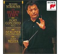 R. STRAUSS/HAUPTMANN/MEHTA: EIN HELDENLEBEN/HORN CONCERTO 2 - CD