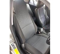 r - SUITABLE FOR CITROEN C4 CAR, SEAT COVERS, ROSSINI HEXAGONAL GREY, 2 FRONTS