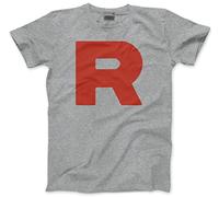 R Team - Mens and Youth Unisex T-Shirt - Blast Off Game Geeky M Grey