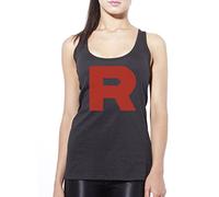 R Team - Womens Vest Tank Top - Blast Off Game Geeky XL Black