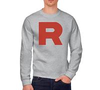 R Team - Youth & Mens Sweatshirt - Blast Off Game Geeky L Grey