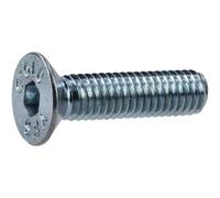 R-Tech 337384 M3 X 12 Hex Socket Countersunk Screws Steel Bzp - Pack Of 100