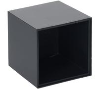 R-TECH Black ABS Electronic Potting Enclosure 50x50x50, No Lid, Not Water Resistant, Box Only