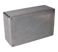 R-TECH Silver Aluminum IP65 Waterproof Diecast Box 260x160x90.5mm with Lid & Fixing Screws