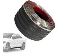 R-timer 1 Pc Side Skirt Guard for GMC Canyon 2023-2025 2026, Door Sill Protector Trim Anti-Scratch Side Bumper Lip Wing Body Kit Stylish Scuff Plate, 4m×6cm