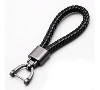 R-timer 1 Pieces Key Cover Case Shell and Chain Keyring for Hon-da HRV HR-V 2013-2024, Car Keychain PU Leather Key Fob Keyring Metal Keychain