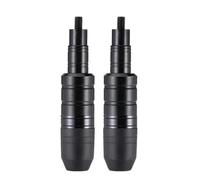 R-timer 1Pair Motorcycle Crash Pads for Beta Xtrainer 300 2015-2024, Frame Sliders Protector Wheel Axle Sliders Fairing Guard Protection Kit,Black
