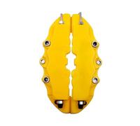R-timer 2 Pcs Auto Brake Caliper Covers for Audi A1 A3 RS3 A4 A5 A6 A7 RS7 A8 Q3 Q5 Q7 R8 S, Upgrades Exterior Wheel Styling Automotive Disc Hub Modification Accessories Parts,M-Yellow