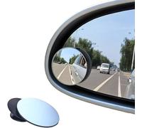 R-timer 2 PCS Blind Spot Mirrors for Op-el OPC Adam VIVARO MERIVA, Adjustable HD Glass Convex Mirror,360°Rotatable Convex Rear View Mirror