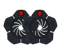 R-timer 2 Pcs Car Wiper Arm Hole Protection Pad for Suzuki Swift IV Year of Manufacture 2010 2011-2017, Windscreen Wiper Pivot Guards Protective Cover Dust Proof Car Accessories