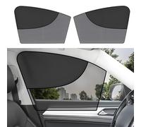 R-timer 2 PCS Magnetic Car Sun Shades for Audi A6 S6 RS6 4F A6 Avent 4F5 4FH Saloon Estate 2005-2011, Side Window Sun Blinds Mesh Breathable Sun Visor UV Ray Protection