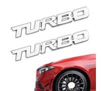 R-timer 2 Pieces 3D Emblem Sticker Fit for BYD Dichtung delphin Mini Möwe Shark King,Body Decoration Weatherproof Sporty Look Paint Protection Badge,Silver