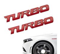 R-timer 2 Pieces 3D Emblem Sticker Fit for Great Wall King Kong Cannon C70 C20r C30,Body Decoration Weatherproof Sporty Look Paint Protection Badge,Red