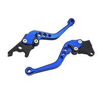 R-timer 2Pcs Brake Clutch Levers for Benelli Zafferano 250 Scooter 2020, Motorbike Adjustable Handlebar Levers Pair for Sports Performance,Blue-Front disc Rear Drum Brakes