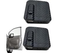 R-timer 2Pcs Car Door Welcome Lights for Jaguar X-Type Estate 2003-2009, Wireless LED Projector Shadow Entry Lamp Carbon Fiber Look Interior Decor