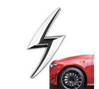 R-timer 3D Emblem Sticker Fit for VW caddy Jetta Atlas T-ROC CC,Body Decoration Weatherproof Sporty Look Paint Protection Badge,SilverA