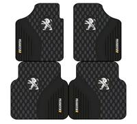 R-timer 4 Pcs Car Floor Mats for Peugeot 308 SW II T9 I 2014-2017, All Weather Heavy Duty Liners Diatom Mud Rubber Waterproof Anti Slip Durable Auto Vehicle Carpets