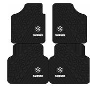 R-timer 4 Pcs Car Floor Mats for Suzuki Jimny 2018-2024 2025 JB64/JB74, All Weather Heavy Duty Liners Diatom Mud Rubber Waterproof Anti Slip Durable Auto Vehicle Carpets