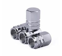 R-timer 4 Pcs Car Tyre Valve Caps for Kia Pro Cee'd I 2011-2013, Leak-Proof Dust Caps for Car Tyres Tire Valve Cap Replacement Corrosion Resistant,Grey