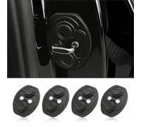 R-timer 4 Pcs Door Lock Cover for Ford Puma 2019-2024, Car Striker Protector Anti-Rust Guard Cap Waterproof Noise Reduction Premium Silicone