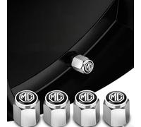 R-timer 4×Tire Valve Stem Caps for MG MG4 EV 2022+, Dust Caps for Car Tyres with O Seal Ring, Strong and Durable, Valve Cover,C