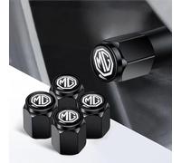 R-timer 4×Tire Valve Stem Caps for MG ZS EV HS GT MG4 3 5 6 7 RX5 RX8, Dust Caps for Car Tyres with O Seal Ring, Strong and Durable, Valve Cover,B