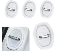 R-timer 4PCS Car Door Lock Protectors for Hyundai Kona Hybrid SX2 2024 2025, Silicone Latches Guard Covers with Silent Shock Absorption for Noise Reduction