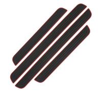 R-timer 4PCS Car Door Sill Protector for VW Caddy Cargo Maxi ab Bj.2020, Anti-scratch Rubber Rear Bumper Protector Cover,Waterproof Door Threshold Strips,4 thresholds