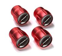 R-timer 4Pcs Tire Valve Stem Caps for Toyota GR Sport Gazoo Racing Yaris 86 Corolla Hilux Supra C-HR,Durable Aluminum Tyre Dust Caps Stem Cover, Tire Valve Cap Valve Covers Replacement,Red