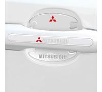R-timer 8 Pcs Car Door Handle Scratch Protector Sticker for Mitsubishi L200 5(V) Club Cab | AB 2019, Door Side Handle Paint Guard Anti-Collision Protective Film Decals