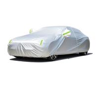 R-timer Car Cover Waterproof Outdoor for VW Multivan T7 2021 2022-2024, Full Vehicle Tarpaulin Rain Sun UV Dust Protection with Reflective Strips,White