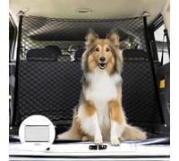 R-timer Car Dog Net Guard Barrier for VW Touran 5T ab Bj.2015, Boot Mesh Cargo Divider Protector, strong Elastic Backseat Luggage Net