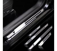 R-timer Car Door Sill Protector for Renault Scenic E-Tech 2024 2025 2026, Stainless Steel Scuff Plate Kick Guard Threshold Cover Interior Accessories, 4 Pcs