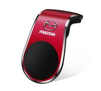R-timer Car Phone Mount Air Vent for Mazda CX5 2017-2024 2021 2020 2019 2018 2022 2023, Magnetic Phone Holder with Strong Upgraded Magnets Super Stable Air Vent Cradle,Red