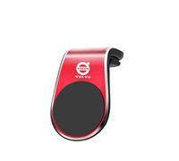R-timer Car Phone Mount Air Vent for Volvo EX30 2023 2024, Magnetic Phone Holder with Strong Upgraded Magnets Super Stable Air Vent Cradle,Red