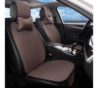 R-timer Car Seat Cover for Kia Rio 4 (IV) YB I 2017-2024, Includes Two Neck Pillows, Soft Breathable Premium Covers with Non-Slip Protector, Waterproof and Wear,2PCS