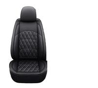 R-timer Car Seat Covers for Dodge Challenger 2009-2019, Full Surround Airbag Design Automotive Interior Accessories Front Rear Split Bench Protector,A Black