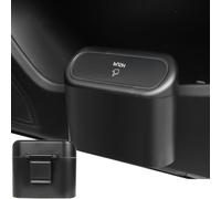 R-timer Car Trash Can for VW Crafter 2018-2023 | 1 Pack Hanging Car Bin Mini Rubbish Storage Organiser Waterproof Dustbin with Push Lid for Vehicle
