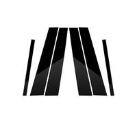 R-timer Car Window Pillar Post Stickers for BMW 1-Series F20 2012-2019, Window Trim Cover B Column Sticker B Pillar Moulding Trim Accessories Exterior Parts