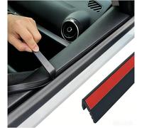 R-timer Car Window Rubber Seal for Citroen C1 C2-C8 C4L DS3-DS6 DS5LS, Windscreen Weatherstrip Durable Waterproof Soundproof Edge Protector Stripping Band, 4-door set